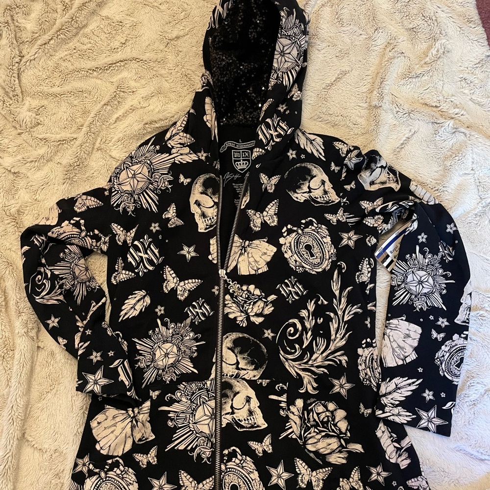 Vintage Royal Underground Zip Up- NWT